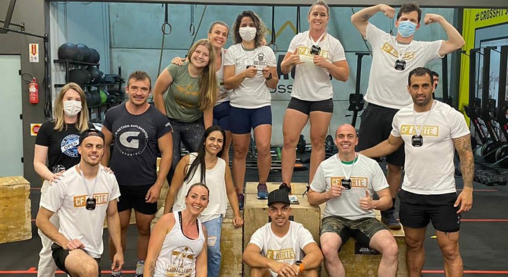 Equipe de Canoinhas lidera pódios em evento de crossfit em Jaraguá do