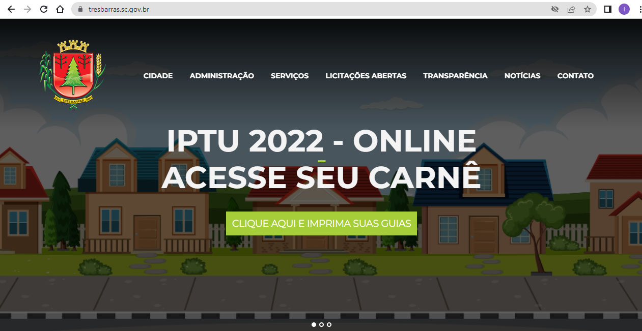 Iptu Contribuintes De Tr S Barras Podem Retirar Guias Pelo Site Da