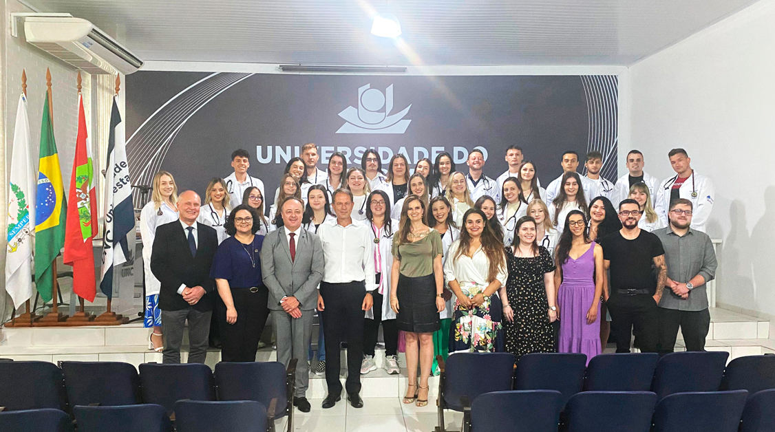 UNC campus Porto União realiza aula inaugural da segunda turma de