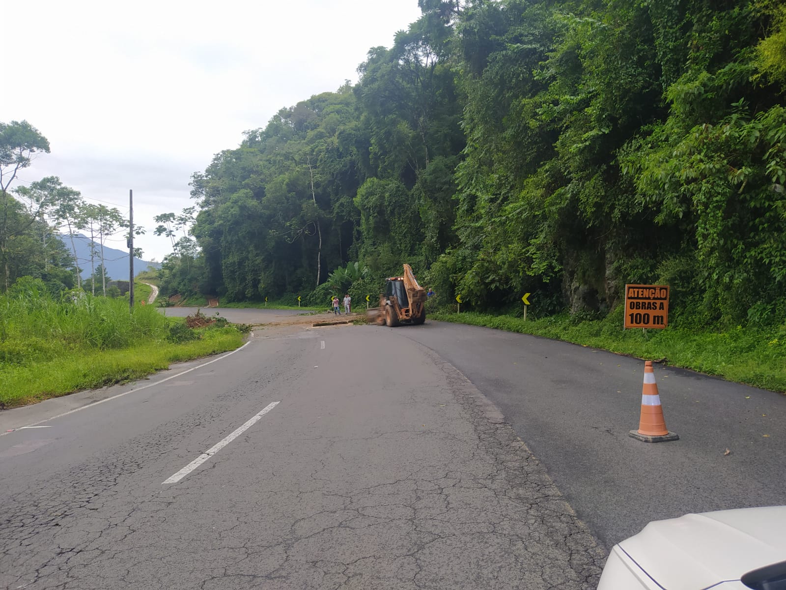 BR-280, na Serra do Corupá, será liberada nesta quinta