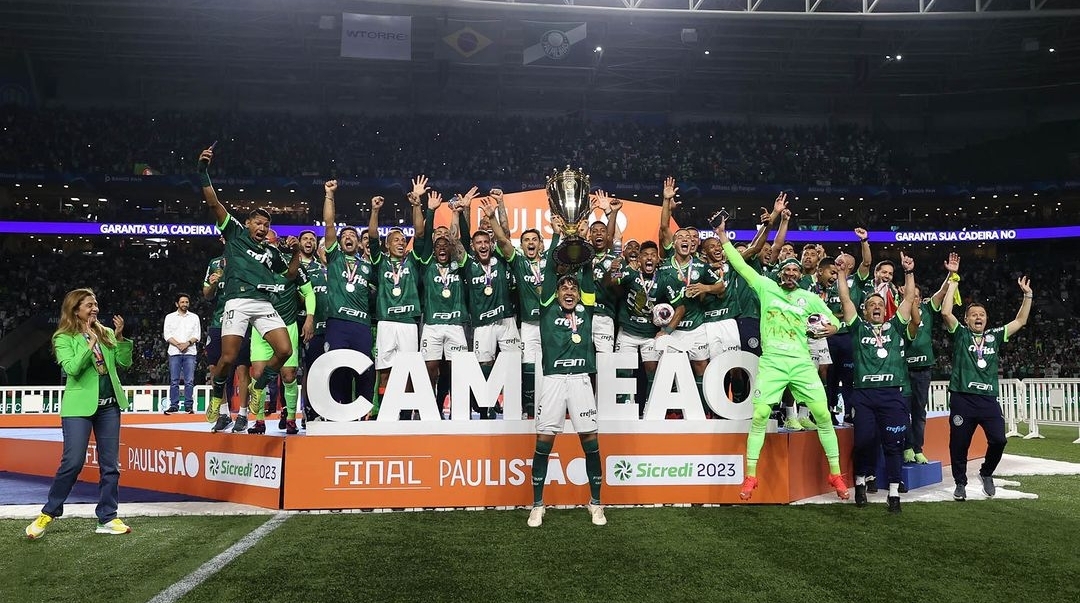 É campeão! Palmeiras bate Ferroviária e fatura taça do Paulista