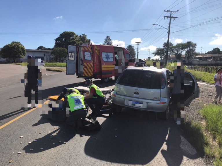 Motociclista Fica Ferido Ao Se Envolver Em Acidente Com Dois Carros Na Br 280 Jmais 9702